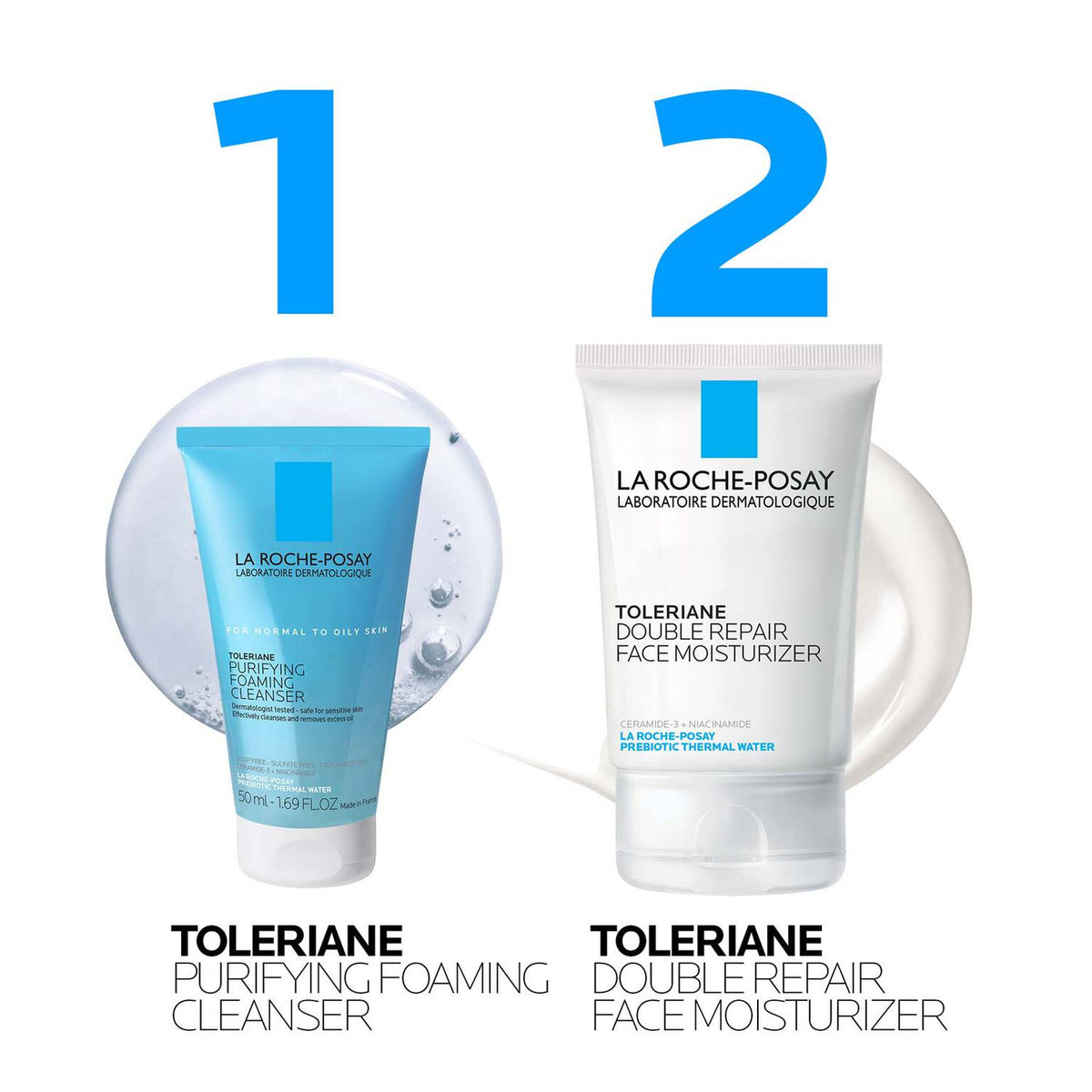 toleriane-purifying-foaming-cleanser-and-toleriane-double-repair-face-moisturizer-travel-set-x8 AmazonSet-TolerianePurifyingCleanser100ml-TolerianeDRM_routine.jpg